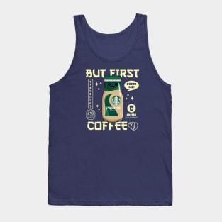 Coffee Flavored Iced Coffee for Coffee lovers and Starbucks Fans Tank Top